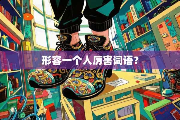 形容一个人厉害词语？