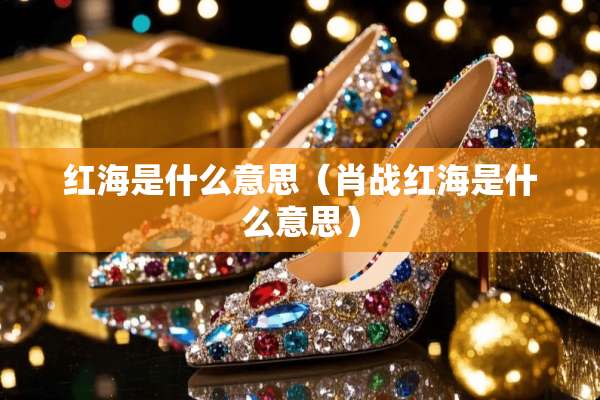 红海是什么意思（肖战红海是什么意思）