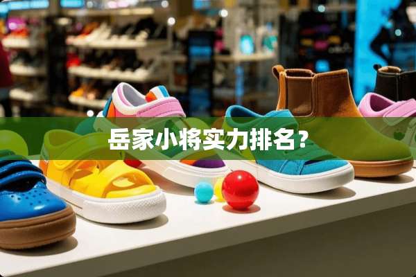 岳家小将实力排名？