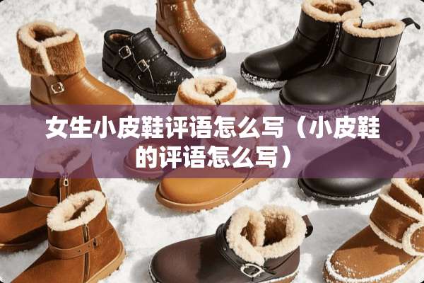 女生小皮鞋评语怎么写（小皮鞋的评语怎么写）