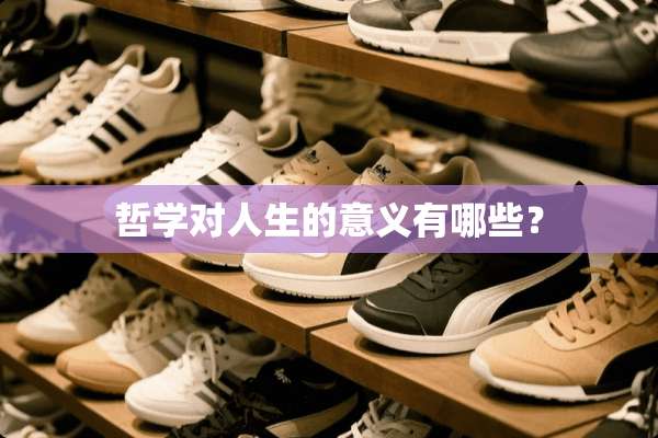 哲学对人生的意义有哪些？