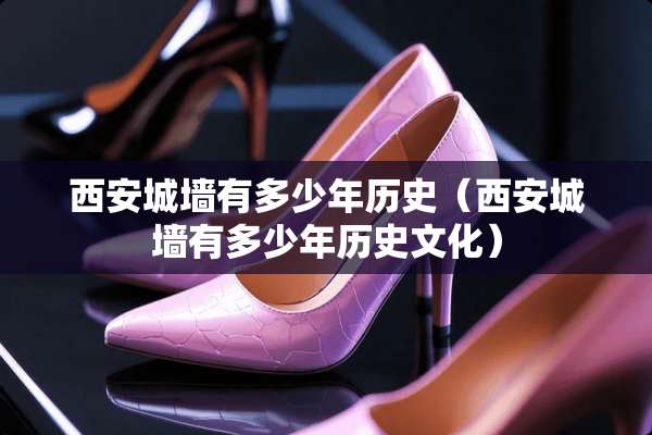 西安城墙有多少年历史（西安城墙有多少年历史文化）
