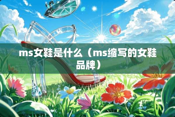 ms女鞋是什么（ms缩写的女鞋品牌）