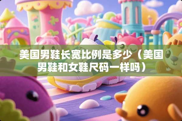 美国男鞋长宽比例是多少（美国男鞋和女鞋尺码一样吗）