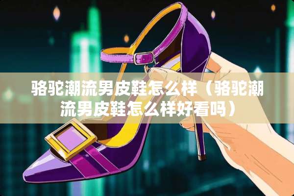 骆驼潮流男皮鞋怎么样（骆驼潮流男皮鞋怎么样好看吗）