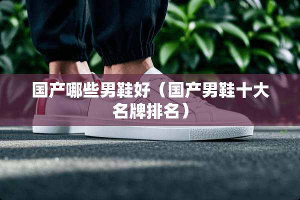 国产哪些男鞋好（国产男鞋十大名牌排名）