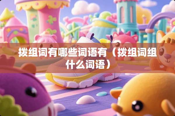 拨组词有哪些词语有（拨组词组什么词语）