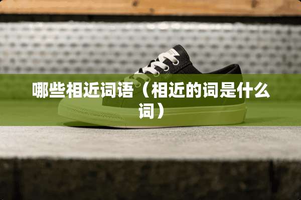 哪些相近词语（相近的词是什么词）