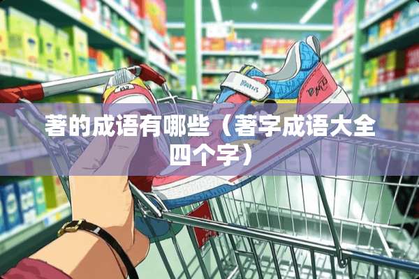 著的成语有哪些（著字成语大全四个字）