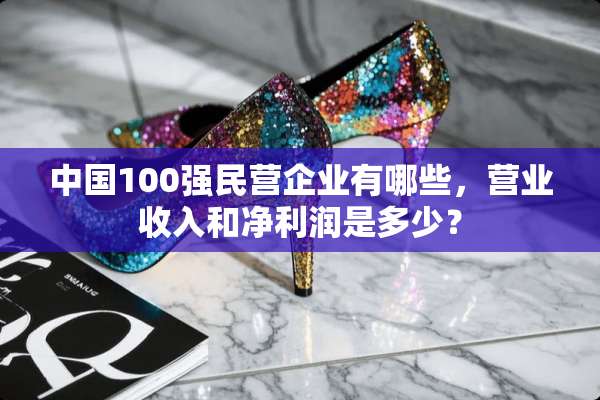 中国100强民营企业有哪些，营业收入和净利润是多少？