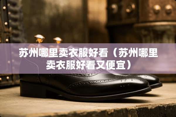 苏州哪里卖衣服好看（苏州哪里卖衣服好看又便宜）
