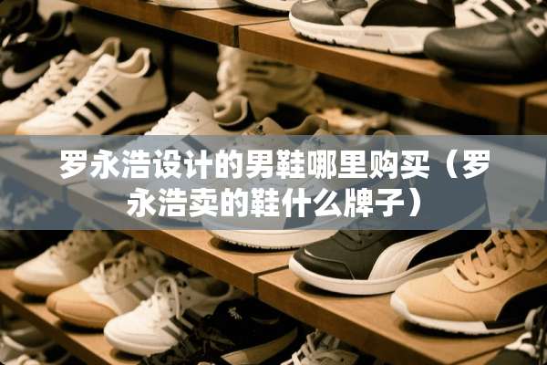 罗永浩设计的男鞋哪里购买（罗永浩卖的鞋什么牌子）