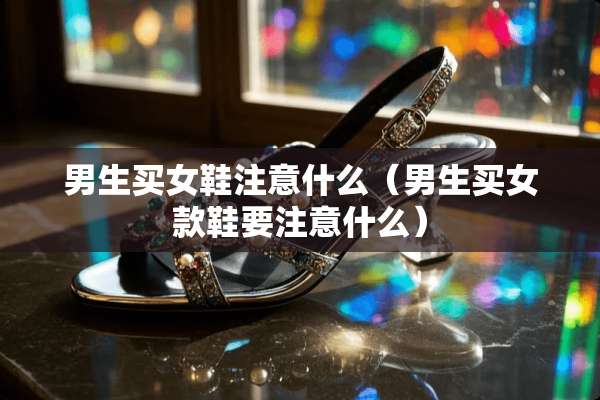 男生买女鞋注意什么（男生买女款鞋要注意什么）