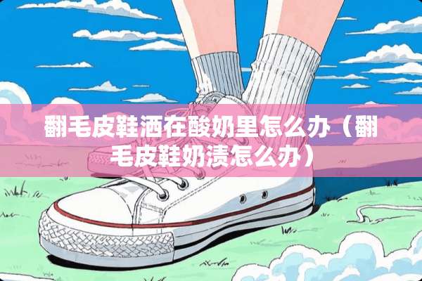 翻毛皮鞋洒在酸奶里怎么办（翻毛皮鞋奶渍怎么办）