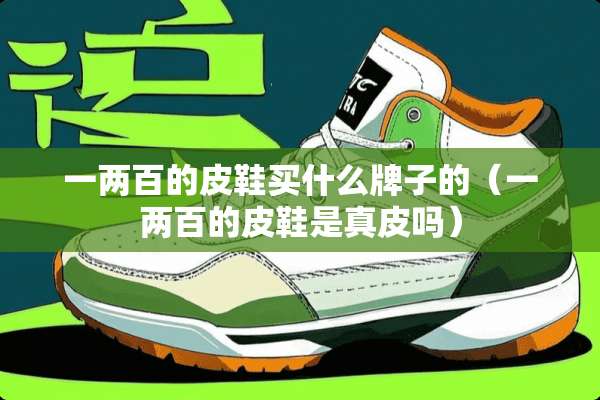 一两百的皮鞋买什么牌子的（一两百的皮鞋是真皮吗）