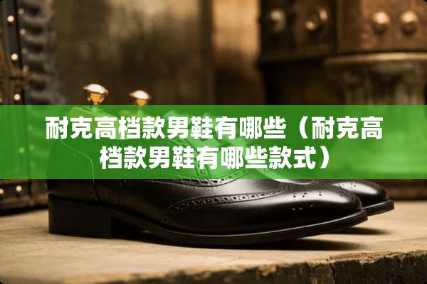 耐克高档款男鞋有哪些（耐克高档款男鞋有哪些款式）