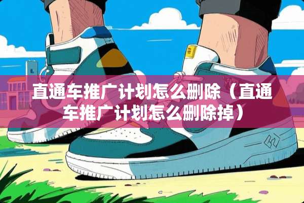 直通车推广计划怎么删除（直通车推广计划怎么删除掉）
