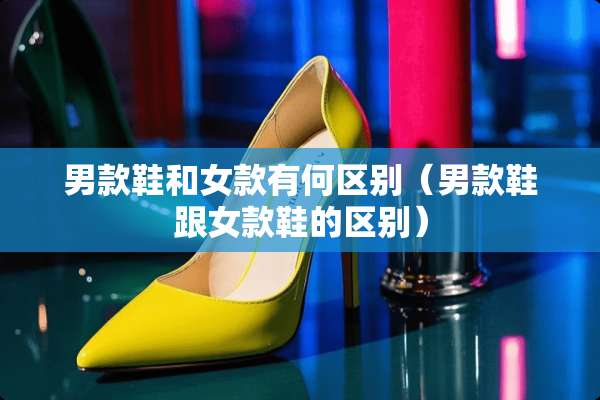 男款鞋和女款有何区别（男款鞋跟女款鞋的区别）