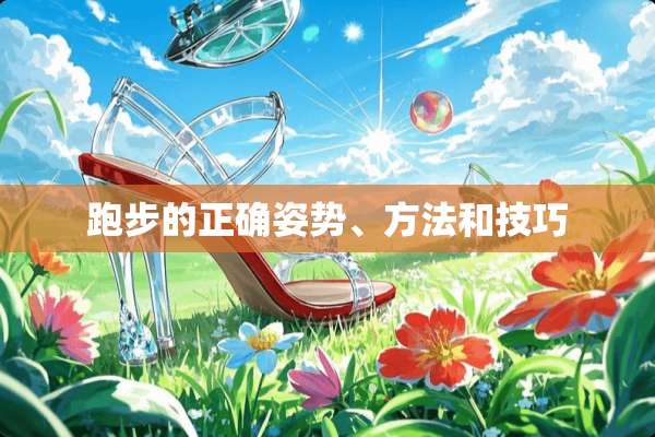 跑步的正确姿势、方法和技巧