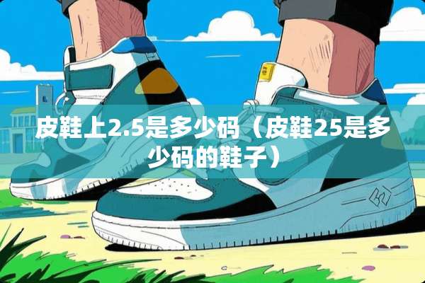 皮鞋上2.5是多少码（皮鞋25是多少码的鞋子）