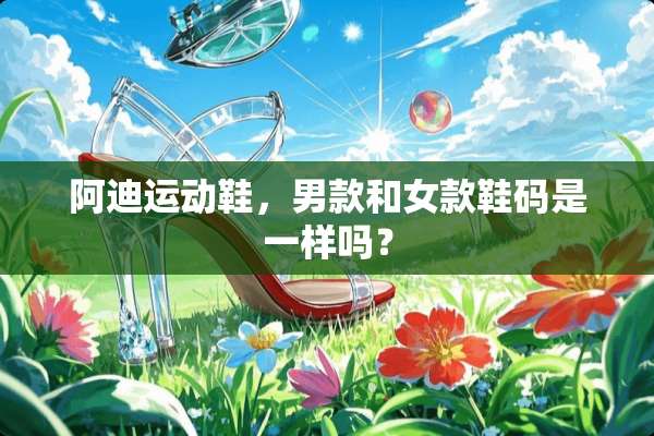 阿迪运动鞋，男款和女款鞋码是一样吗？