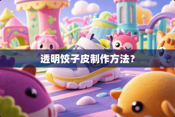 透明饺子皮制作方法？