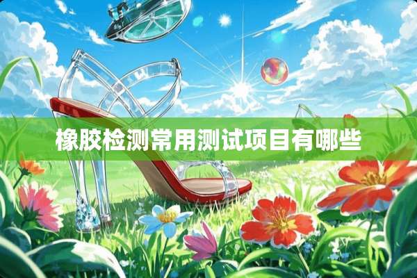 橡胶检测常用测试项目有哪些