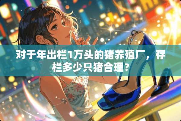 对于年出栏1万头的猪养殖厂，存栏多少只猪合理？