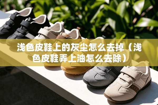 浅色皮鞋上的灰尘怎么去掉（浅色皮鞋弄上油怎么去除）