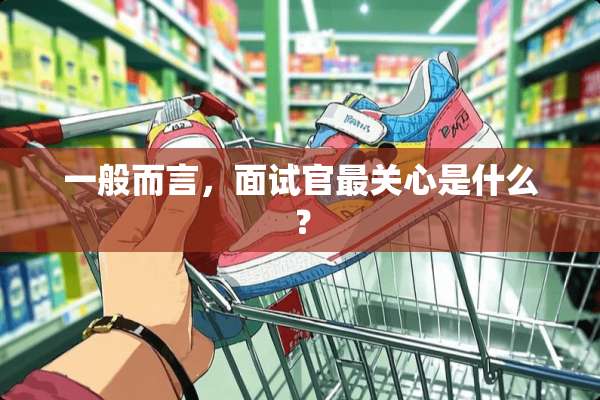 一般而言，面试官最关心是什么？