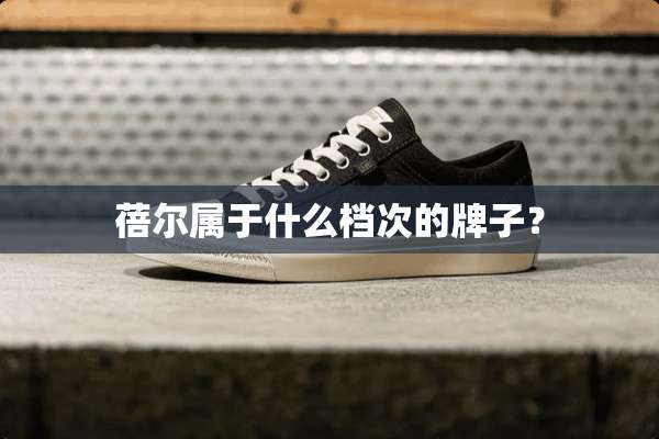 蓓尔属于什么档次的牌子？