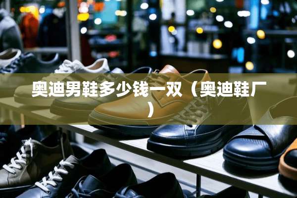 奥迪男鞋多少钱一双（奥迪鞋厂）