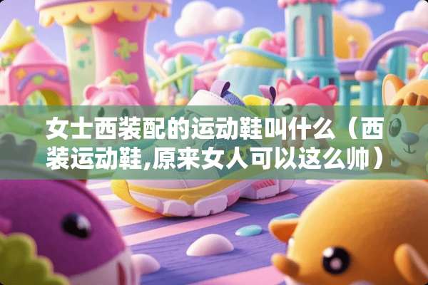 女士西装配的运动鞋叫什么（西装运动鞋,原来女人可以这么帅）