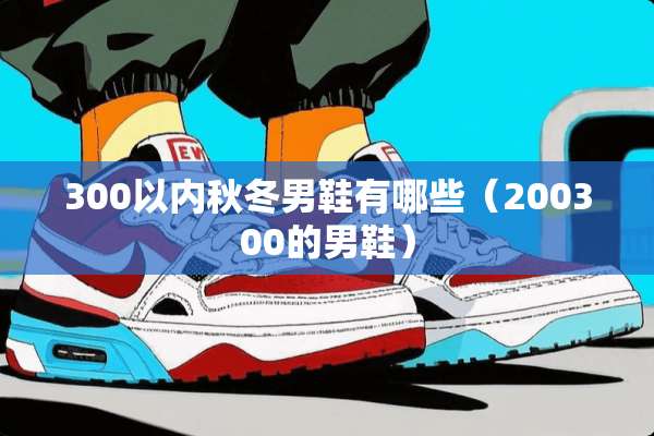300以内秋冬男鞋有哪些（200300的男鞋）