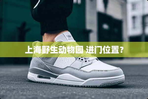 上海野生动物园 进门位置？
