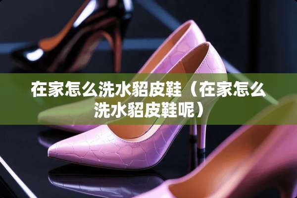 在家怎么洗水貂皮鞋（在家怎么洗水貂皮鞋呢）