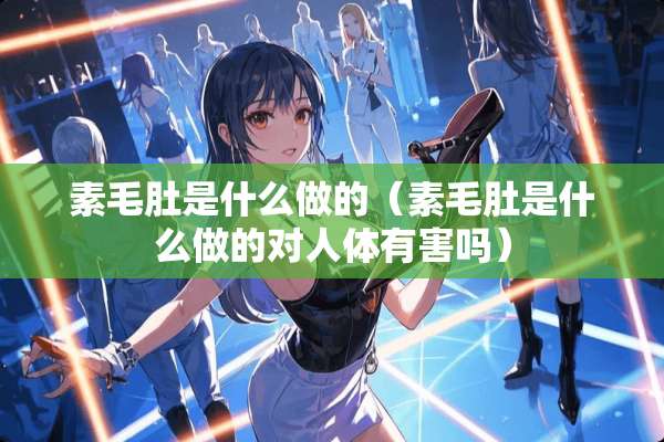 素毛肚是什么做的（素毛肚是什么做的对人体有害吗）