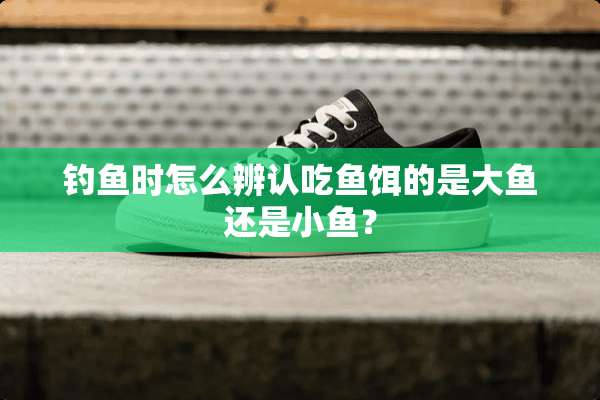 钓鱼时怎么辨认吃鱼饵的是大鱼还是小鱼？