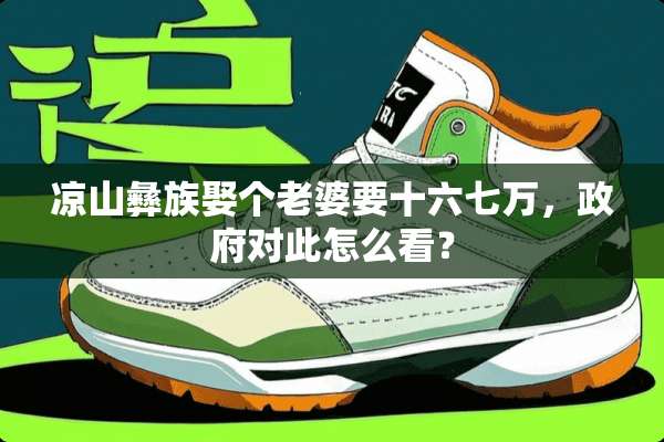 凉山彝族娶个老婆要十六七万，**对此怎么看？