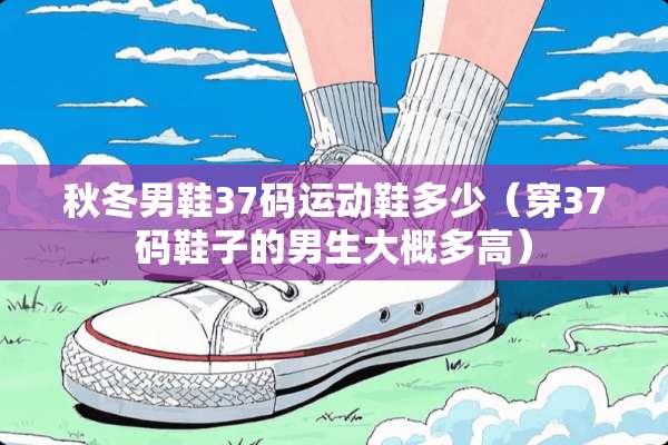 秋冬男鞋37码运动鞋多少（穿37码鞋子的男生大概多高）