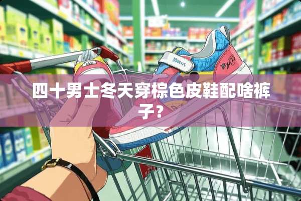 四十男士冬天穿棕色皮鞋配啥裤子？