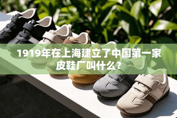 1919年在上海建立了中国第一家皮鞋厂叫什么？
