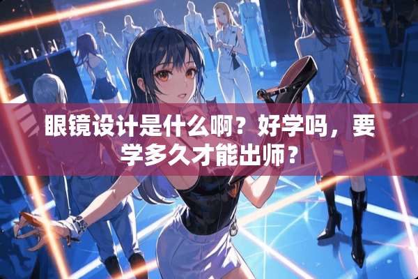 眼镜设计是什么啊？好学吗，要学多久才能出师？
