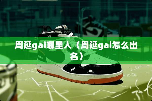 周延gai哪里人（周延gai怎么出名）