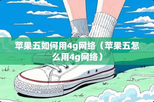 苹果五如何用4g网络（苹果五怎么用4g网络）