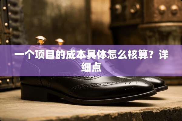 一个项目的成本具体怎么核算？详细点