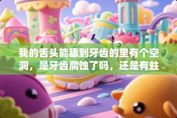 我的舌头能舔到牙齿的里有个空洞，是牙齿腐蚀了吗，还是有蛀虫啊