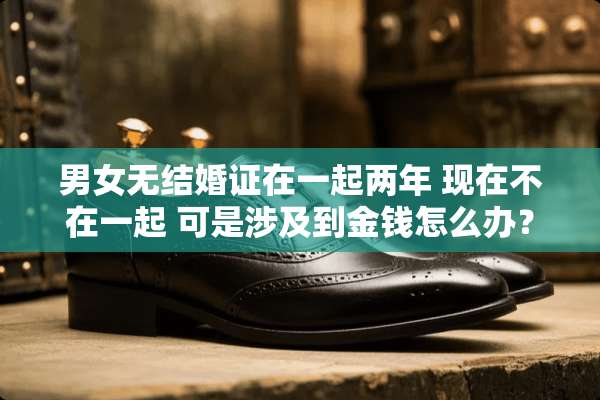 男女无结婚证在一起两年 现在不在一起 可是涉及到金钱怎么办？