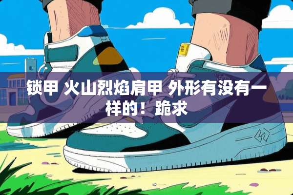 锁甲 火山烈焰肩甲 外形有没有一样的！跪求