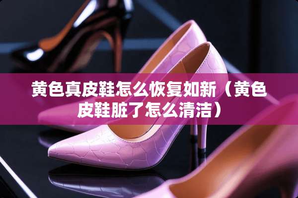 **真皮鞋怎么恢复如新（**皮鞋脏了怎么清洁）